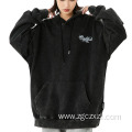 Fashion Men's Angel Alphabet Print Hoodie